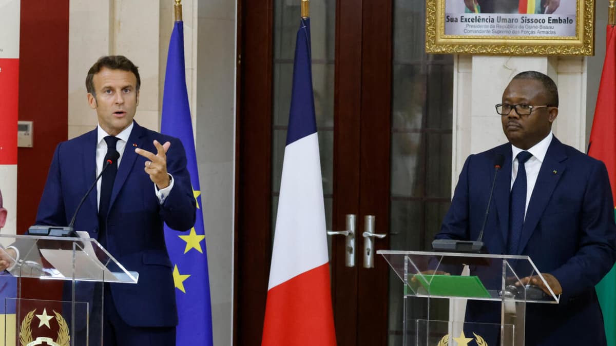 France: Macron et Embaló discutent de la CEDEAO lors d’une rencontre à Paris