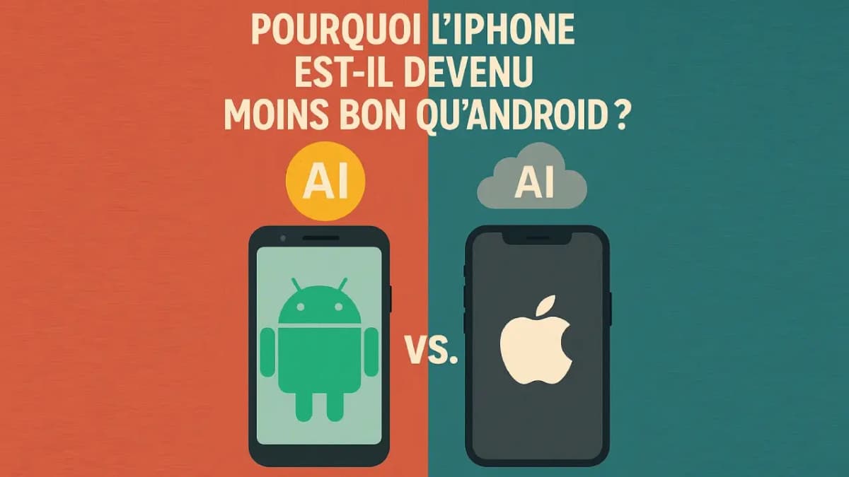 Pourquoi l’iPhone est-il devenu moins bon qu’Android ?