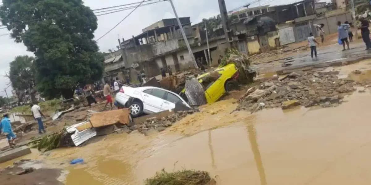 Côte d’Ivoire : le gouvernement annonce 59 morts après les pluies diluviennes