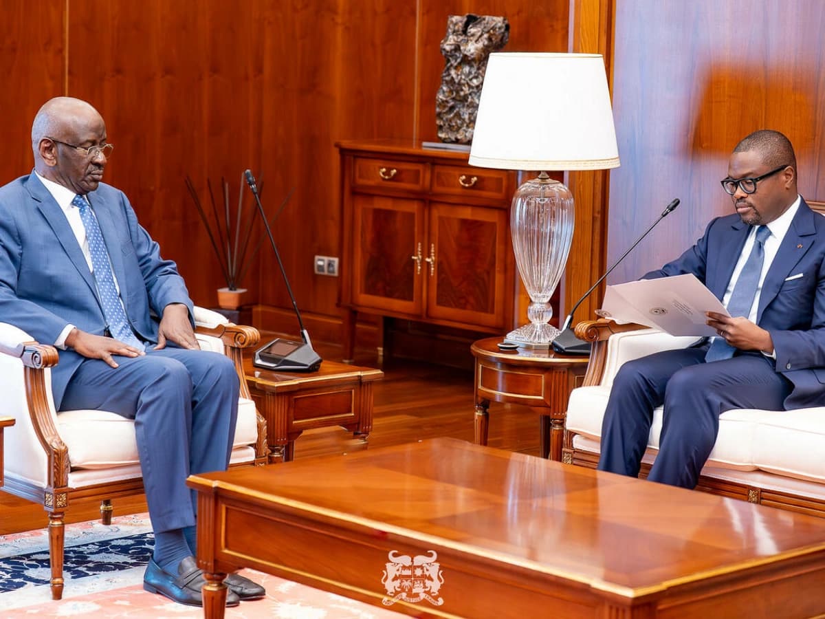 Diplomatie: un émissaire du président mauritanien reçu au Palais de la Marina par Romuald Wadagni