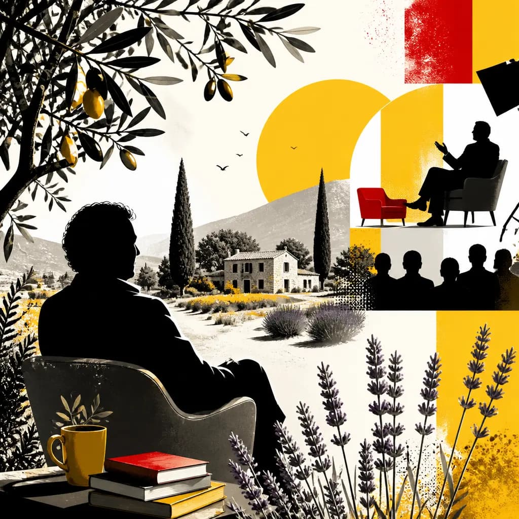 Michel Drucker : entre oliviers et lavande à Eygalières, il révèle qui sont ses célèbres voisins