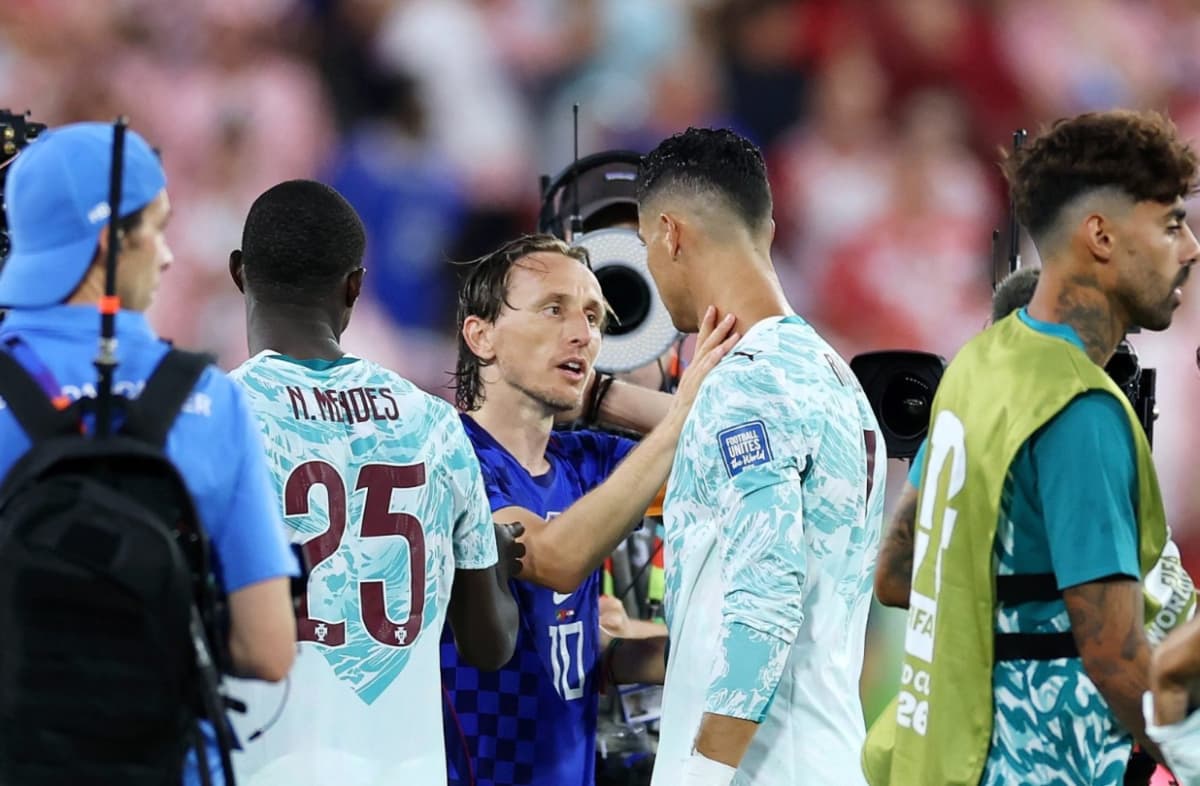 Cristiano Ronaldo révèle son échange avec Luka Modrić après Portugal 2-1 Croatie