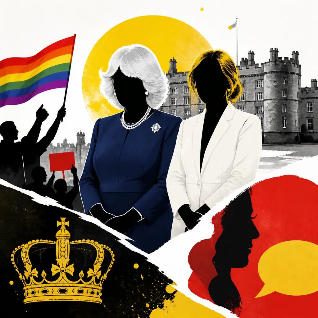 La reine Camilla fait scandale après une photo avec J.K. Rowling pendant le Mois des fiertés