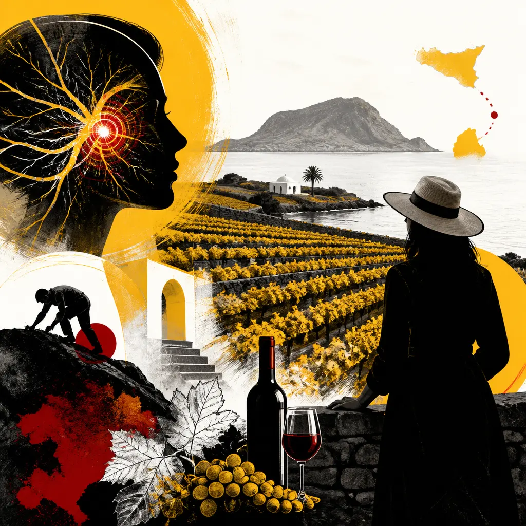 Carole Bouquet passe plusieurs mois par an sur une île italienne où elle produit du vin