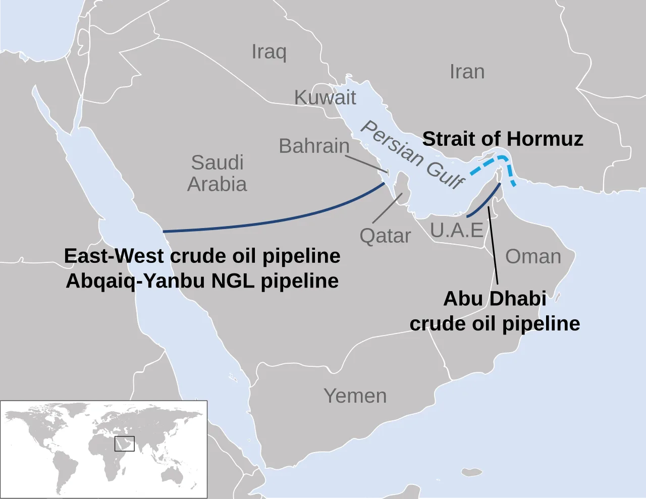 Arabie saoudite : l’oléoduc de Yanbu redémarre, le Brent recule de plus de 2 dollars