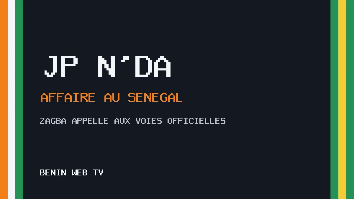 Affaire JP N’Da au Sénégal : Zagba le Requin interpelle les autorités ivoiriennes