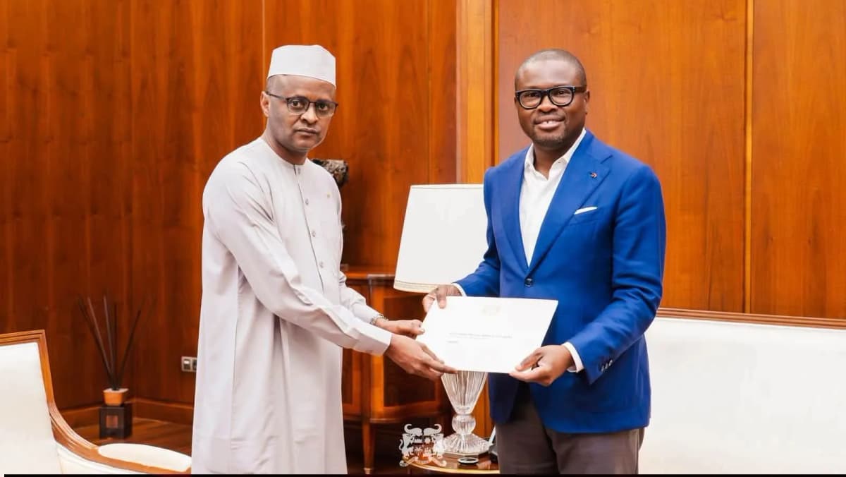 Cotonou: the Chadian State Minister received in audience by Romuald Wadagni