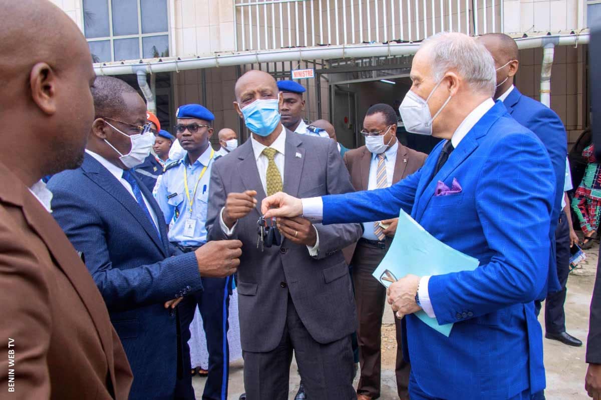 Bénin : remise officielle des équipements de patrouille au MISP par l’OIM et le Gouvernement allemand