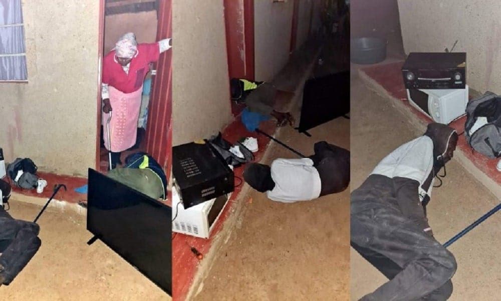 Ils cambriolent la maison d’une femme de 3ème à¢ge et s’endorment sur les lieux (vidéo)