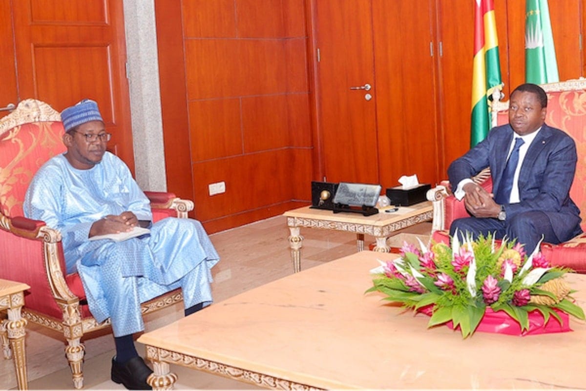 L’émissaire de l’OCI, Nassirou Bako-Arifari, chez Faure Gnassingbe