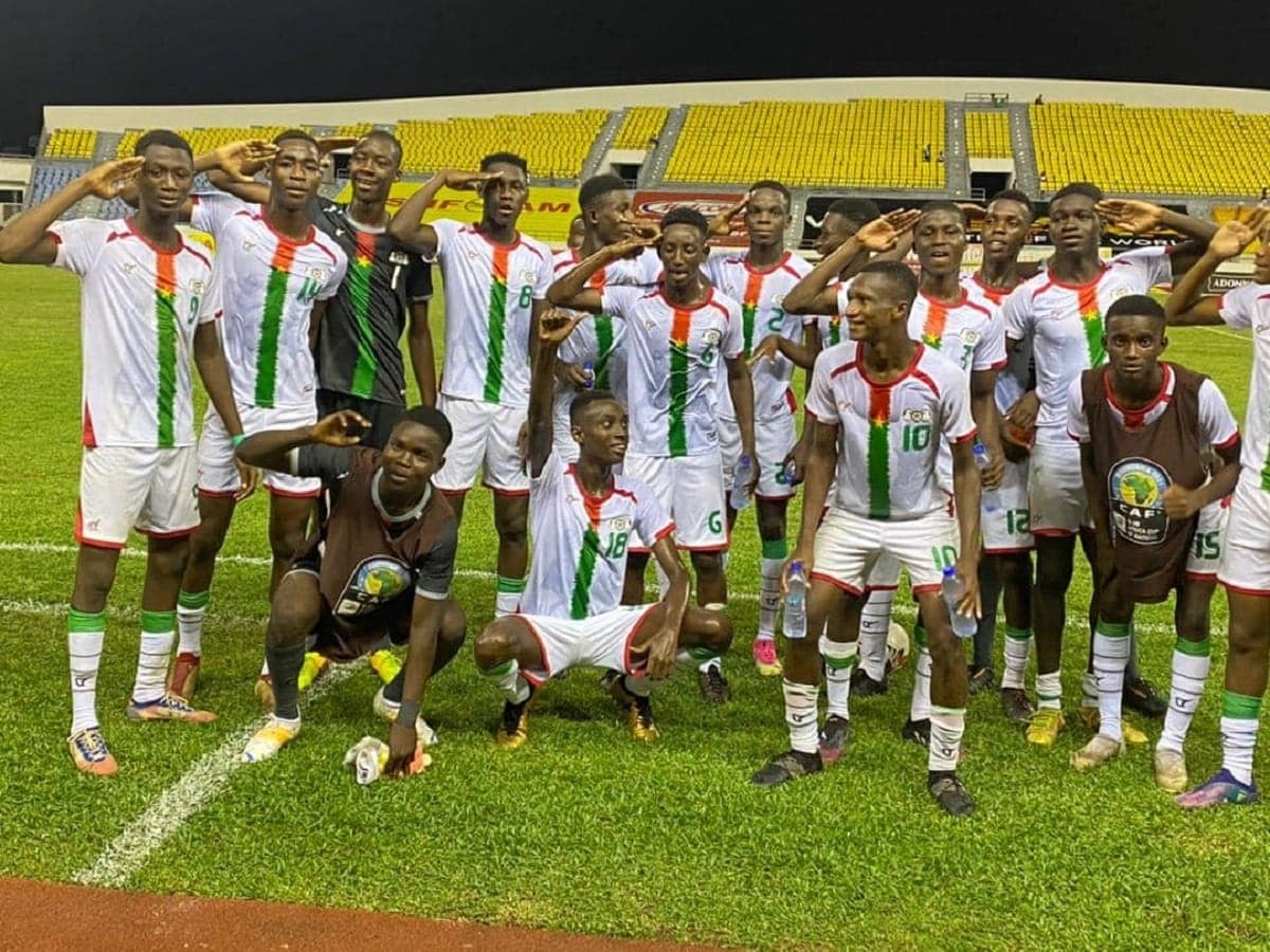 UFOA B U17: le Burkina Faso rejoint le Nigéria en finale