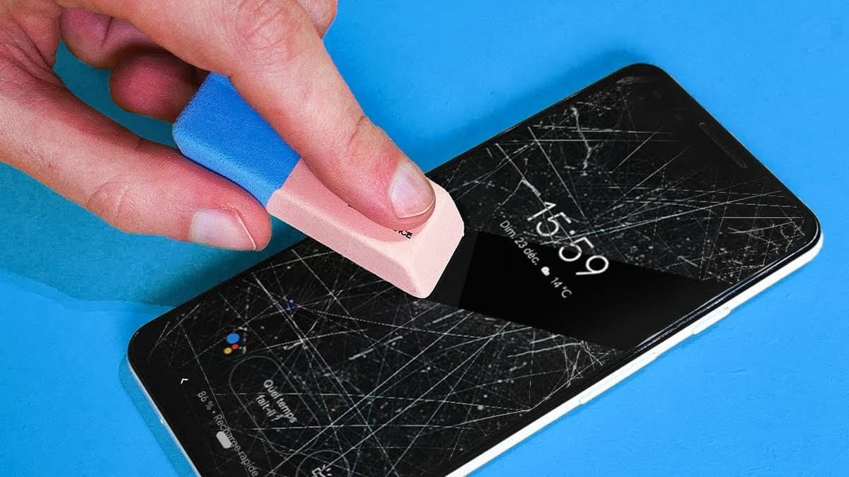 Smartphone : 02 méthodes simples pour enlever les rayures de l’écran