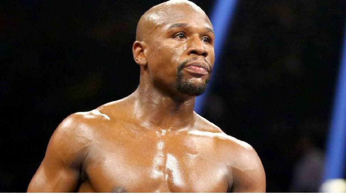 le Boxeur américain Floyd Mayweather