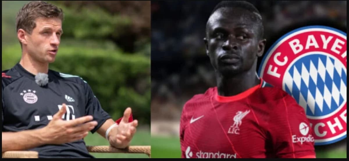 Bayern Munich: Thomas Muller réagit à  l’arrivée de Sadio Mané