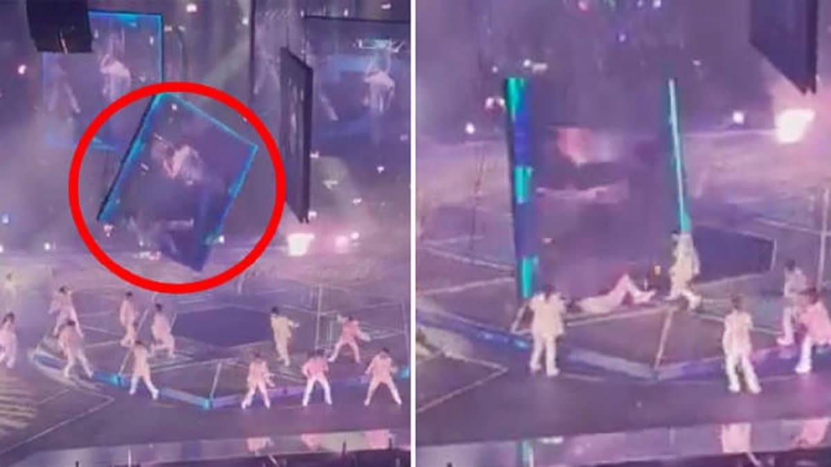 Hong Kong: en plein concert, un écran géant s’écrase sur scène, 02 danseurs blessés (vidéo)