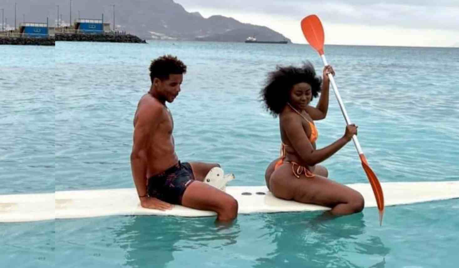 Esther Uha: la chroniqueuse expose ses rondeurs dans un mini bikini (photos)