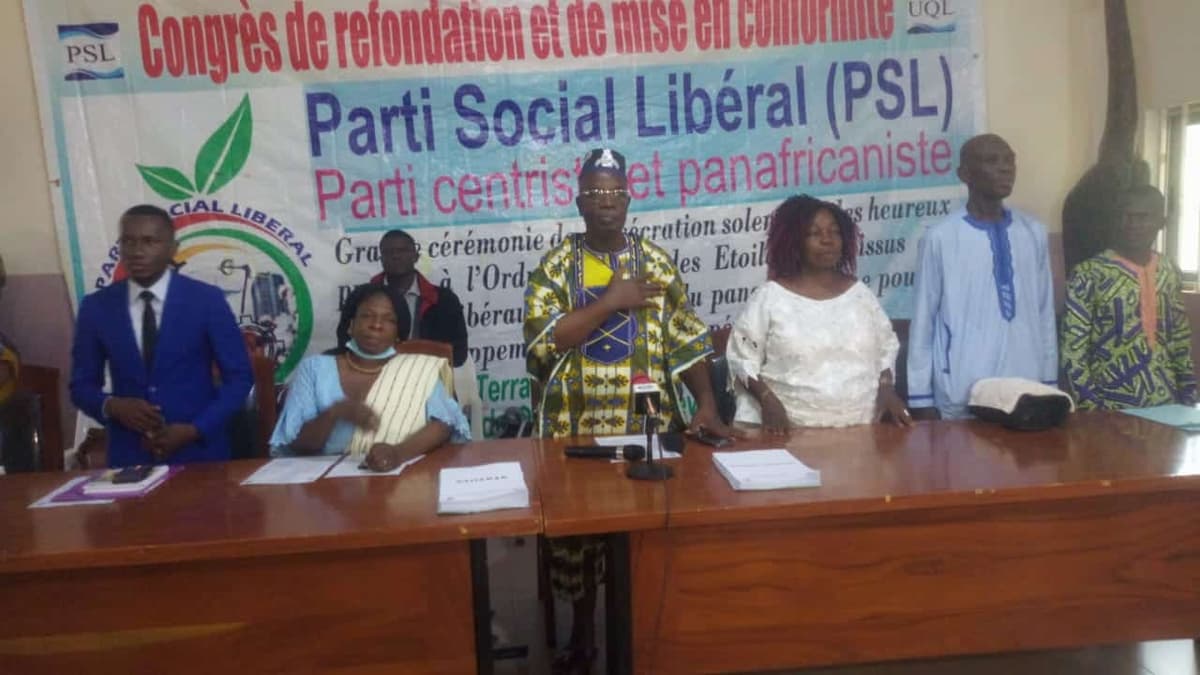 Bénin: le Parti Social Libéral s’active pour sa mise en conformité au MISP