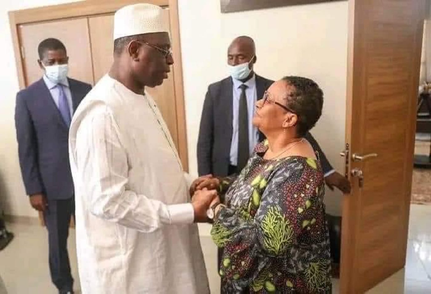 Mali : Macky Sall chez la veuve de IBK pour présenter ses condoléances