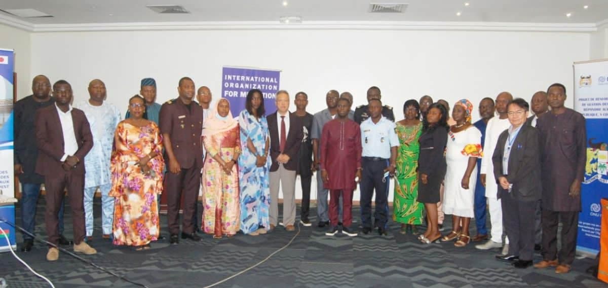 Bénin: l’OIM et la JICA présentent les résultats de la collecte de données aux points d’entrée terrestres
