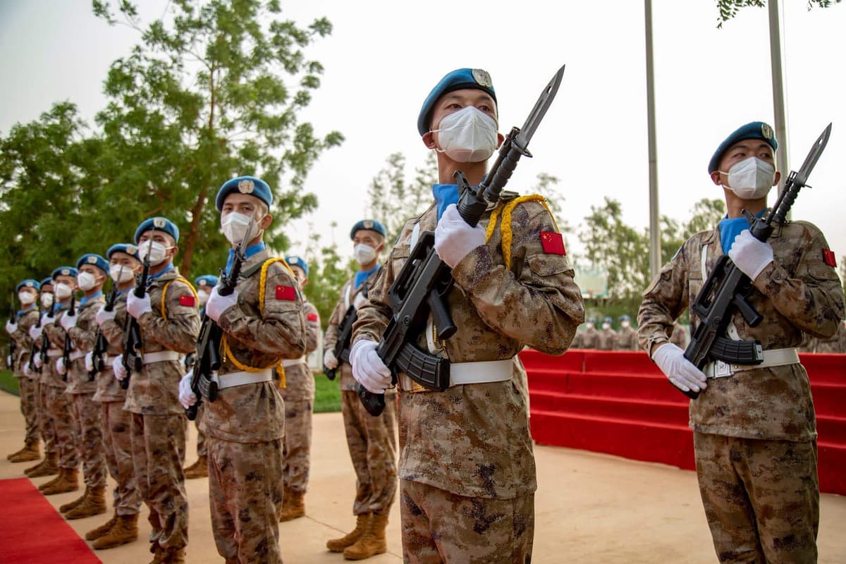 La Chine déploie des soldats au Mali