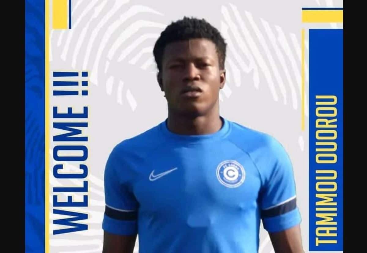 Mercato: la pépite béninoise Ouorou Tamimou débarque en Géorgie