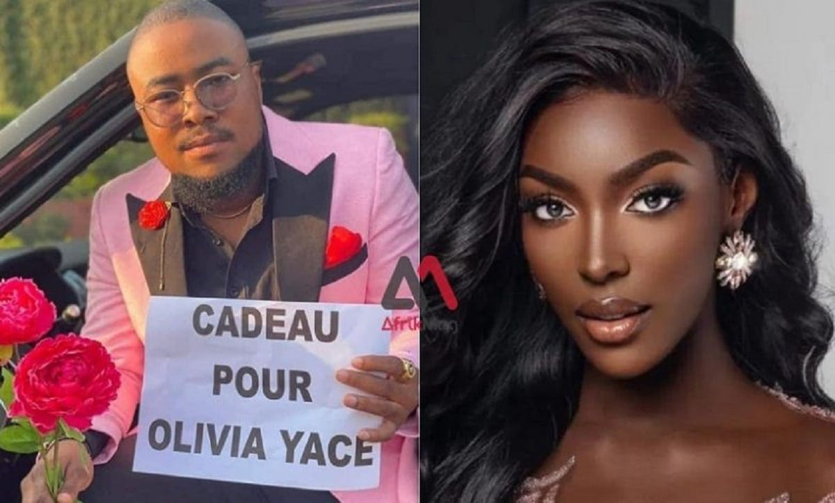 Olivia Yacé: très amoureux, il offre une voiture à  la Miss pour lui déclarer sa flamme