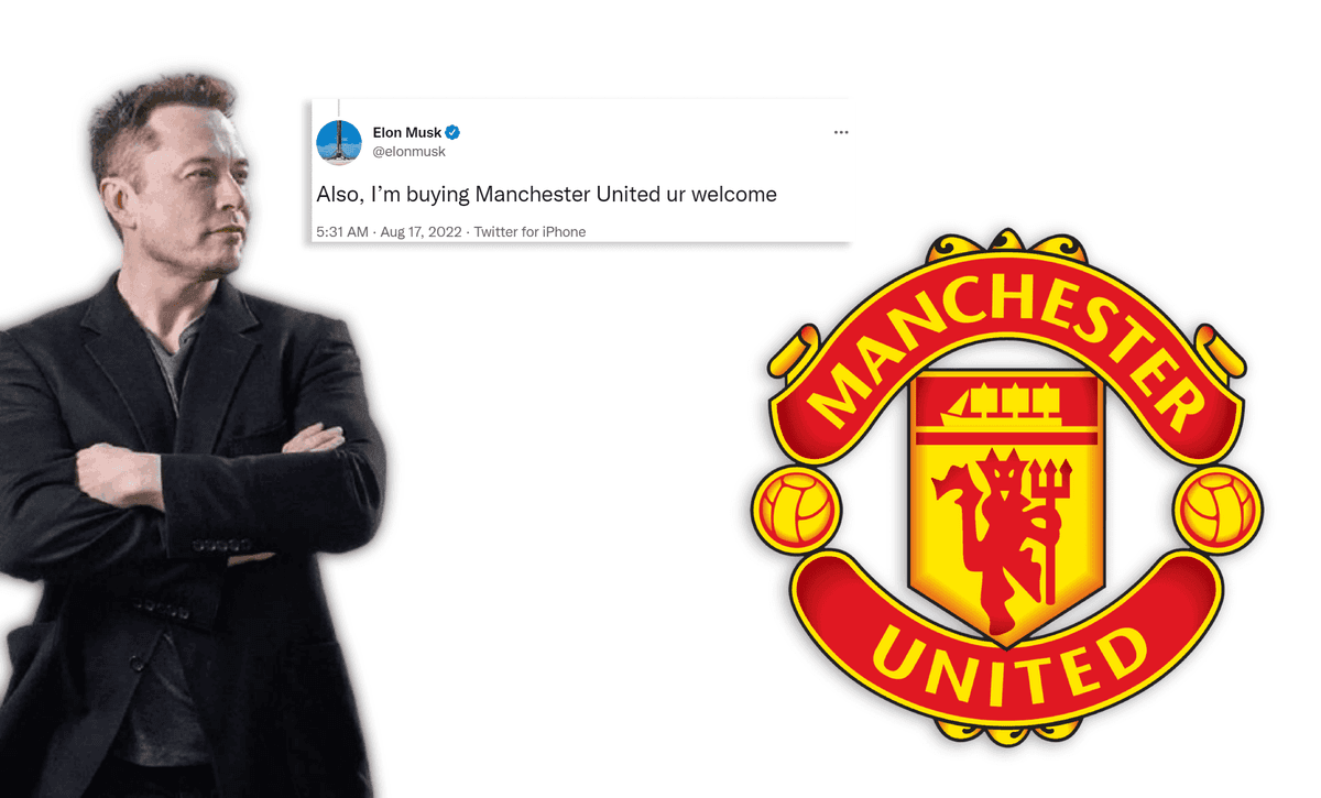 Elon Musk allume la toile avec sa blague sur le rachat de Manchester United