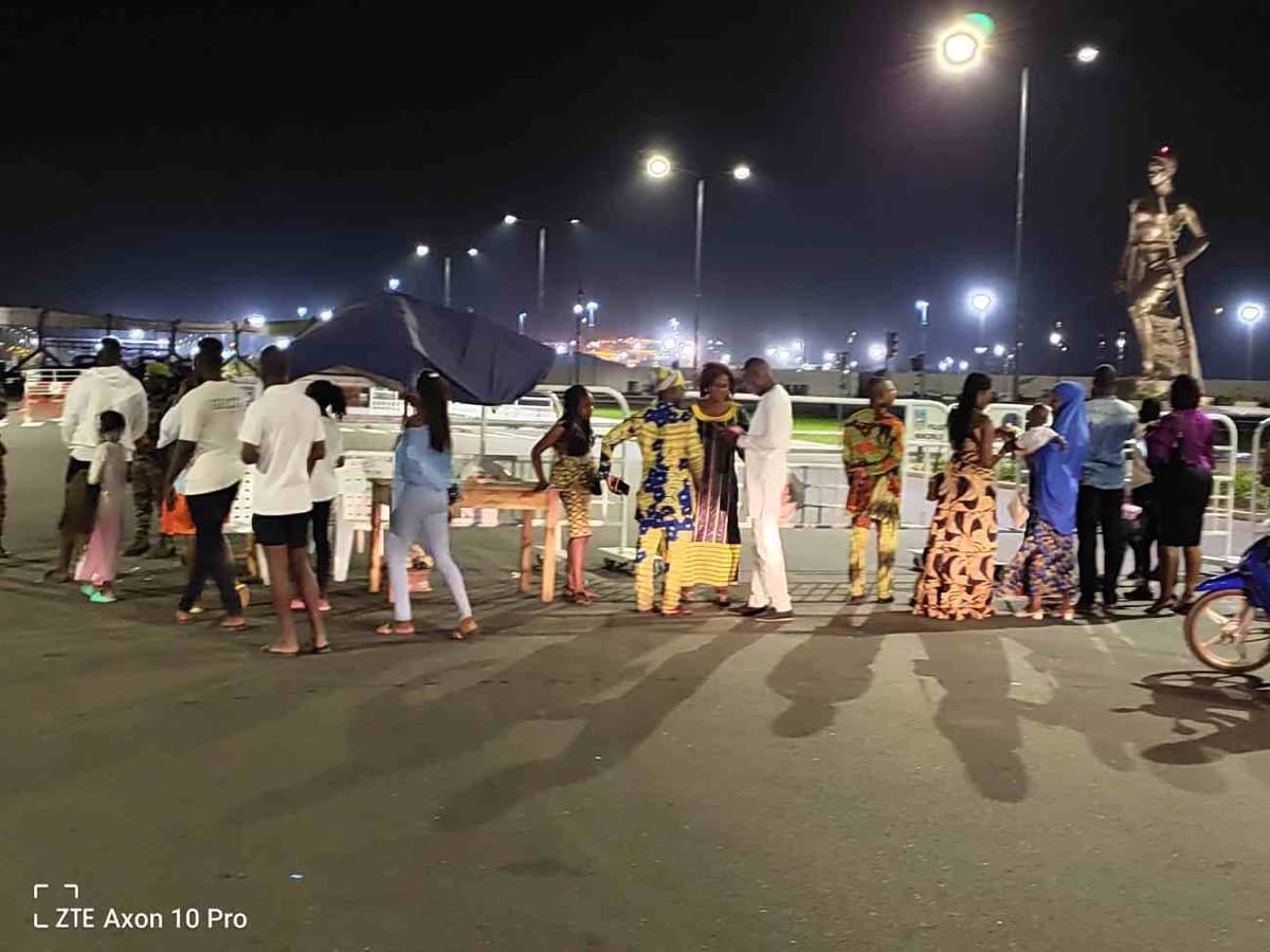 Bénin : l’esplanade de l’amazone (pour le moment) interdite d’accès au public