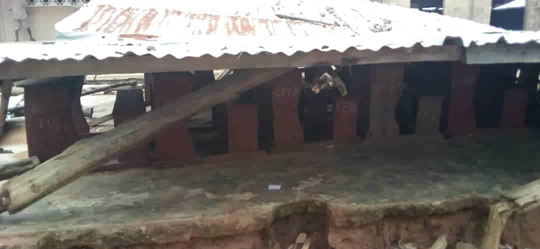 Bénin: un apatam s’effondre dans une école à  Parakou et fait plusieurs blessés