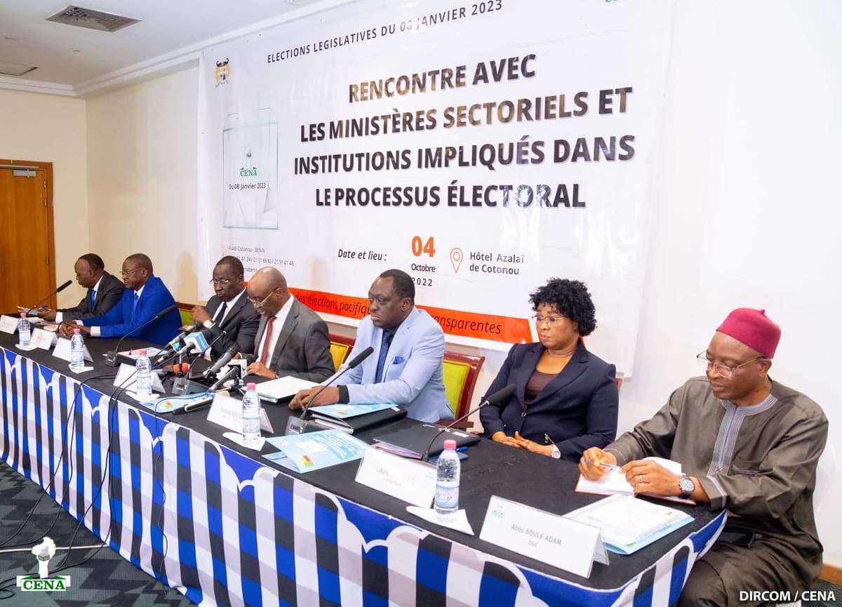 Législatives 2023 au Bénin: échanges entre la CENA et les institutions de la République
