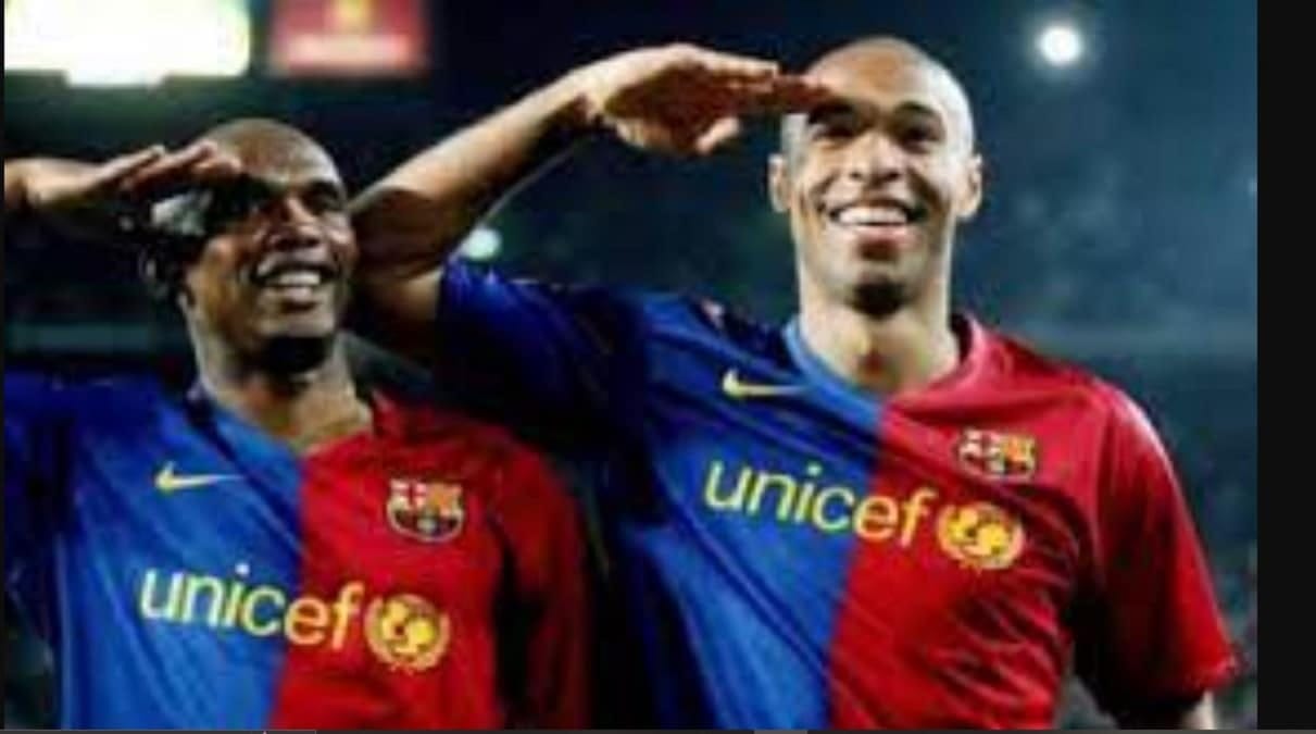 Quand Thierry Henry reconnait que Samuel Eto’o était meilleur que lui