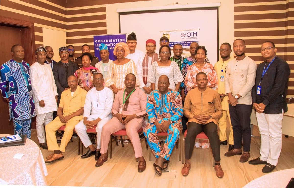 Gestion des frontières au Bénin : la police républicaine outillée et équipée par l’OIM et le Japon