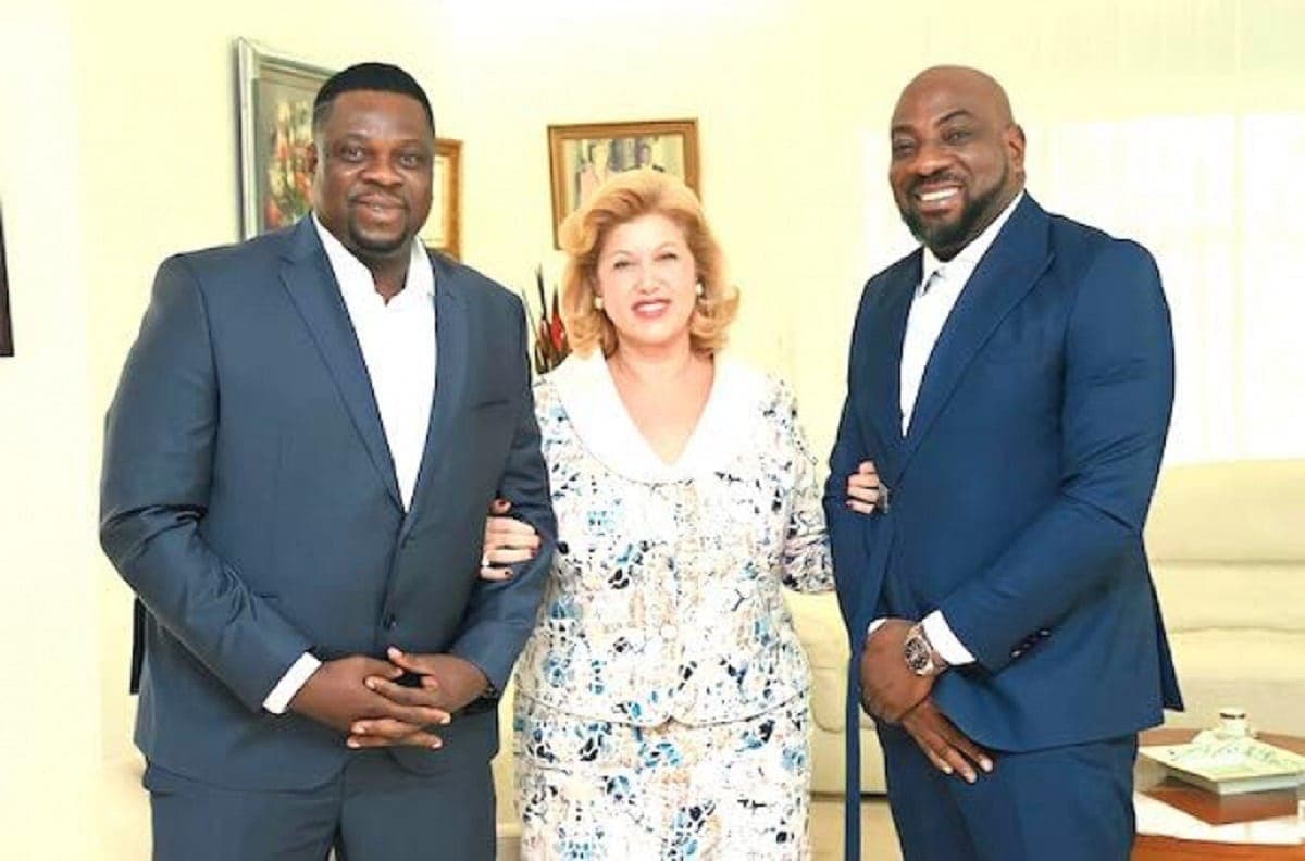 Côte d’Ivoire: Yodé et Siro reçus par la première dame Dominique Ouattara après leur concert