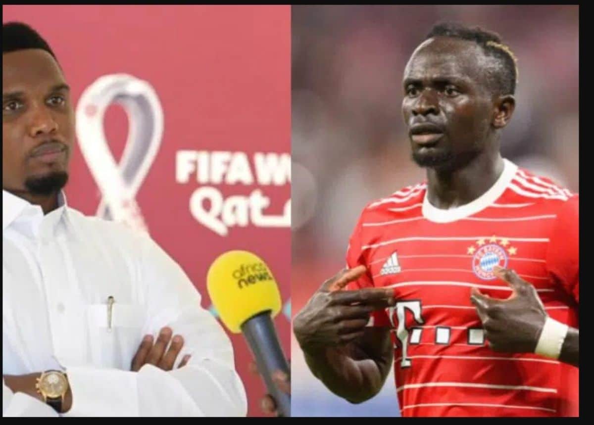 Ballon d’Or 2022: Samuel Eto’o tourne dos à  Sadio Mané