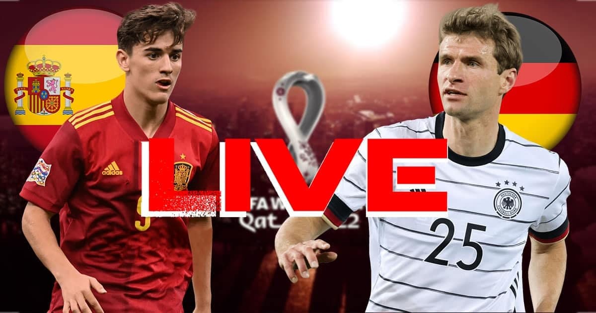 [En Direct] Suivez en live vidéo, le match Espagne – Allemagne