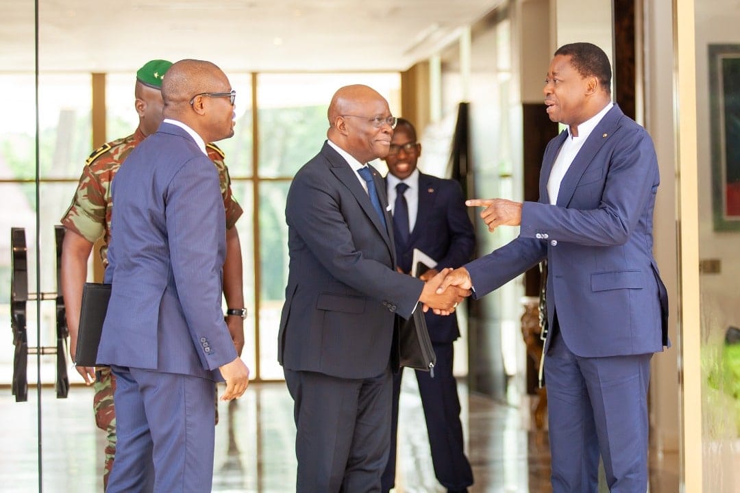 Coopération: deux ministres de Patrice Talon reçus par Faure Gnassingbé