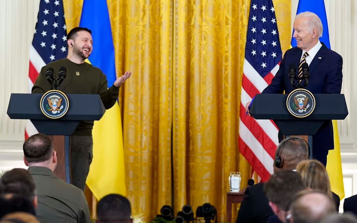 L’aide américaine est un investissement et « pas de la charité », Volodymyr Zelensky