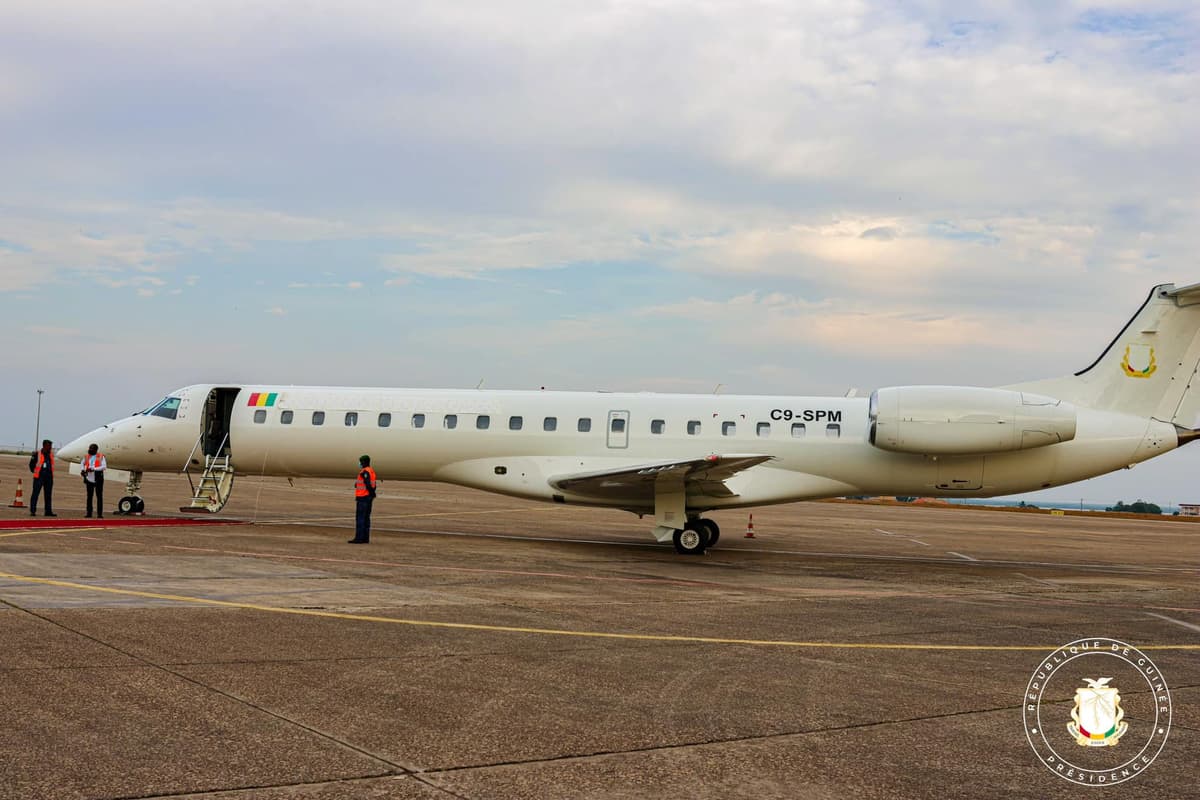 Guinée: l’acquisition d’un avion de type présidentielÂ choque la toile
