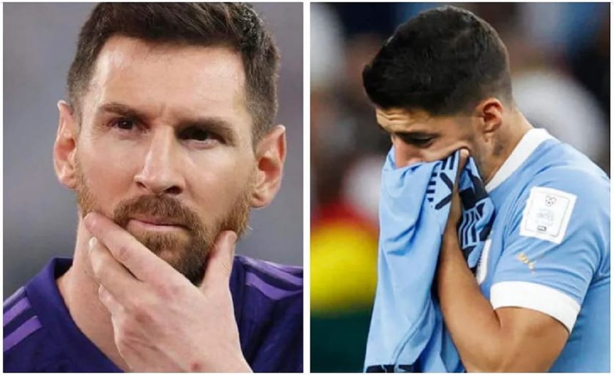 Qatar 2022: « c’est triste », Messi réagit à  l’élimination de l’Uruguay de Luis Suarez
