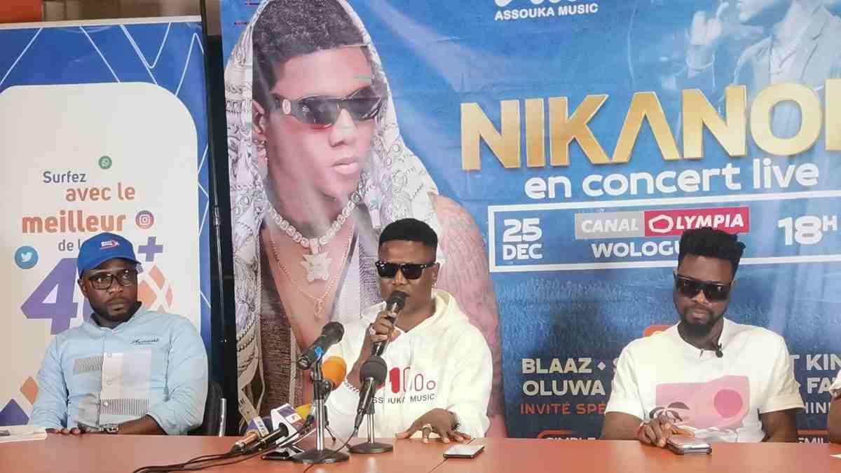 Nikanor en concert le 25 décembre: avec Moov Africa Bénin, le chanteur promet du lourd
