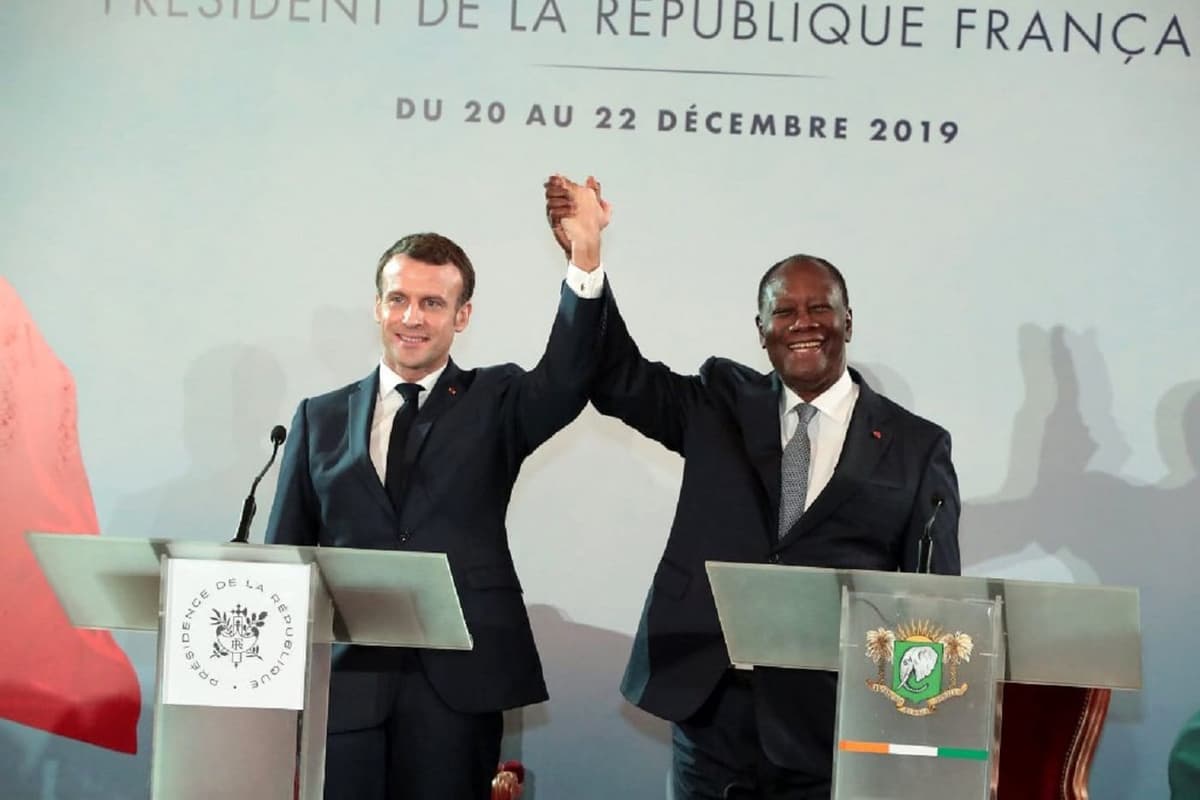 La « grosse gifle » de Macron à  Ouattara qui secoue les apparences