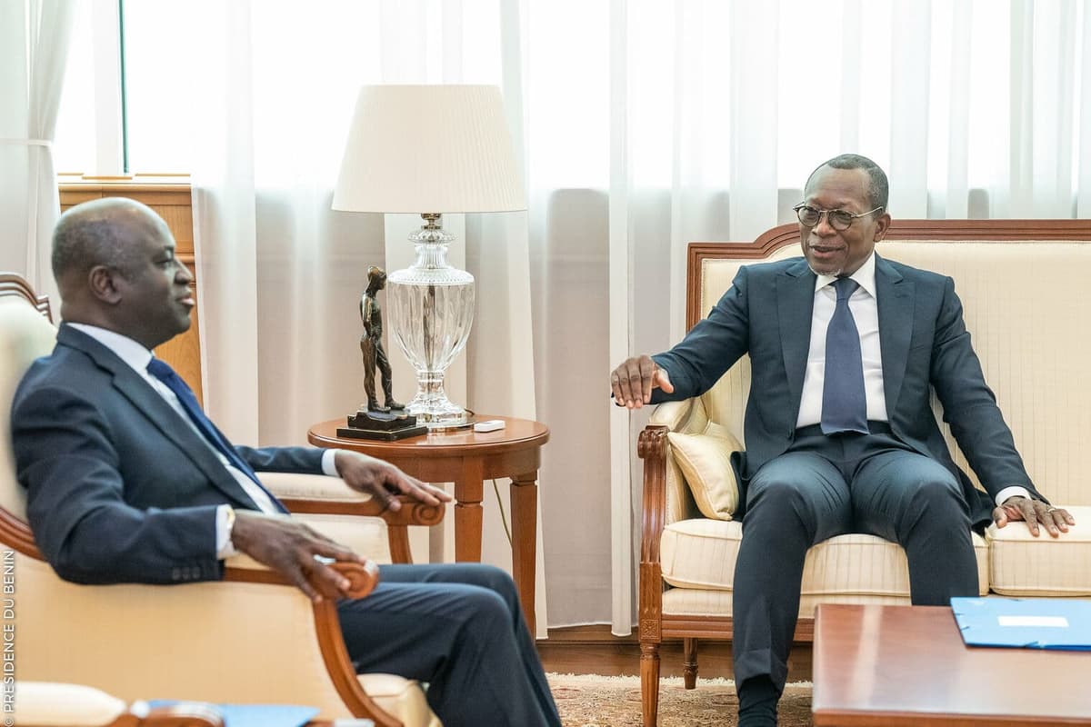 Conseil de l’Entente: Marcel Amon-Tanoh en visite au Bénin a échangé avec Talon