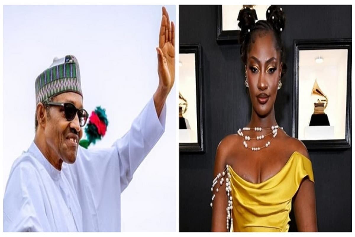 Nigéria: le président Buhari célèbre le sacre de Tems aux Grammy Awards 2023