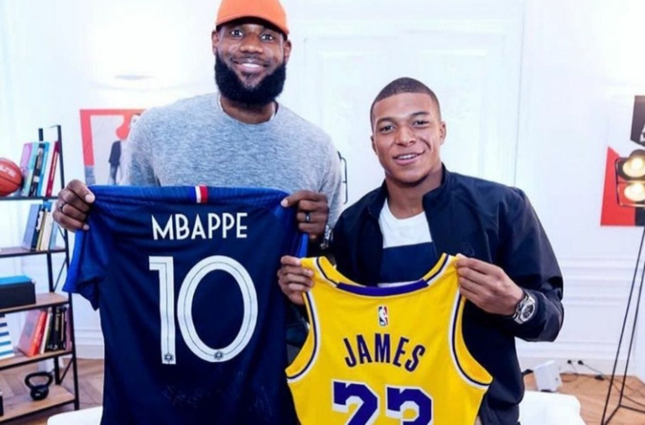 PSG: l’hommage de Mbappé à  Lebron James après son incroyable record