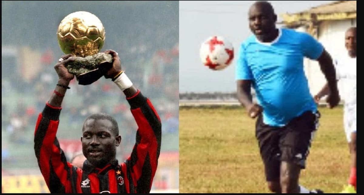 Vidéo: Georges Weah montre ses talents de dribbleur lors d’un match d’exhibition