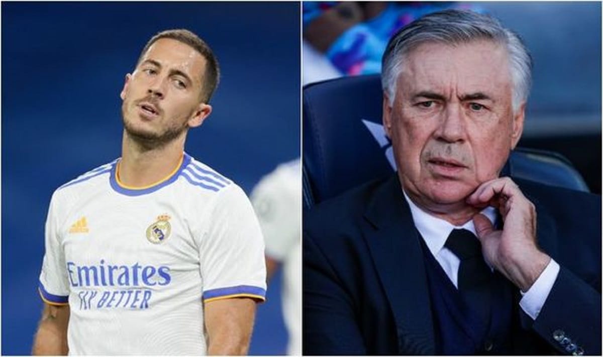 Real Madrid: Carlo Ancelotti répond cash à  Eden Hazard