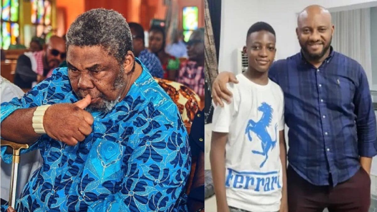 « De telles personnes ne durent pas longtemps », Pete Edochie réagit au décès de son petit-fils