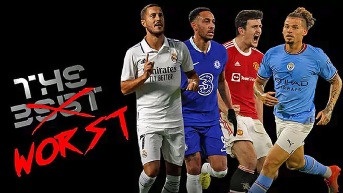 The Worst: avec deux Africains, les nominés pour le titre du pire joueur de l’année 2022