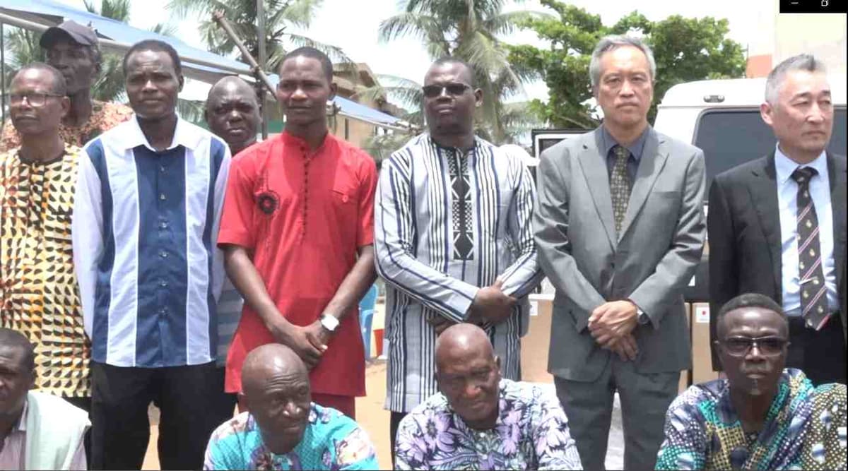 Bénin: remise d’équipements de santé de l’OIM au centre de santé et poste frontalier de Hilla-Condji