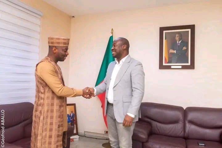 Bénin: Camille Makosso reçu par le ministre Oswald Homeky